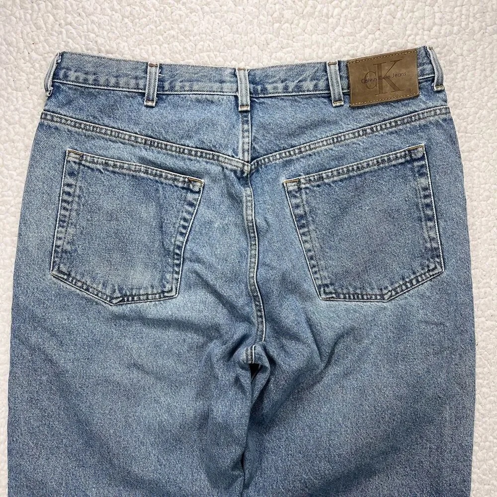 Calvin Klein Jeans Easy Fit Men's 36x30 (Actual‎ 34x29) Y2K Streetwear Grunge